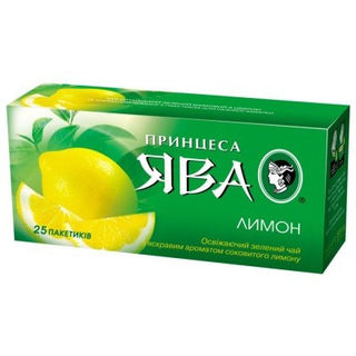 Чай Ява Зеленый с Лимоном 25п.